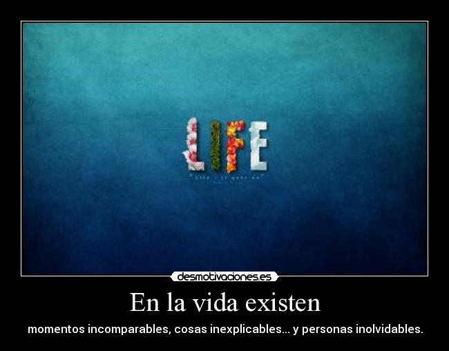 En la vida existen - 