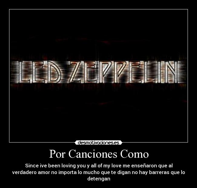 Por Canciones Como - 