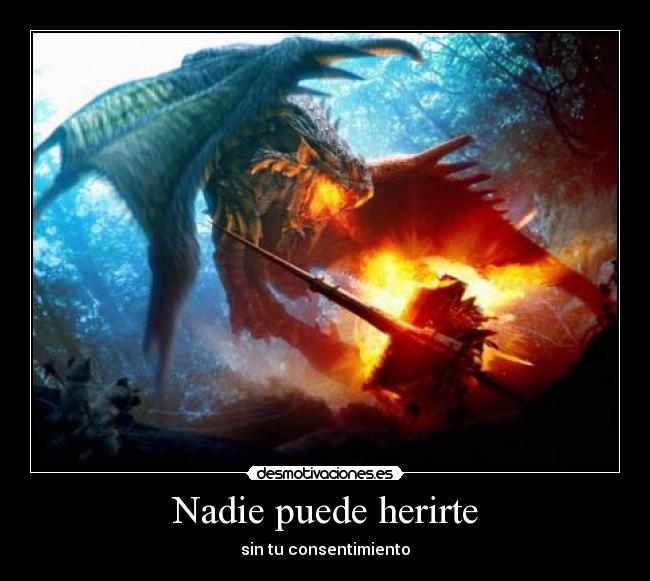 Nadie puede herirte -