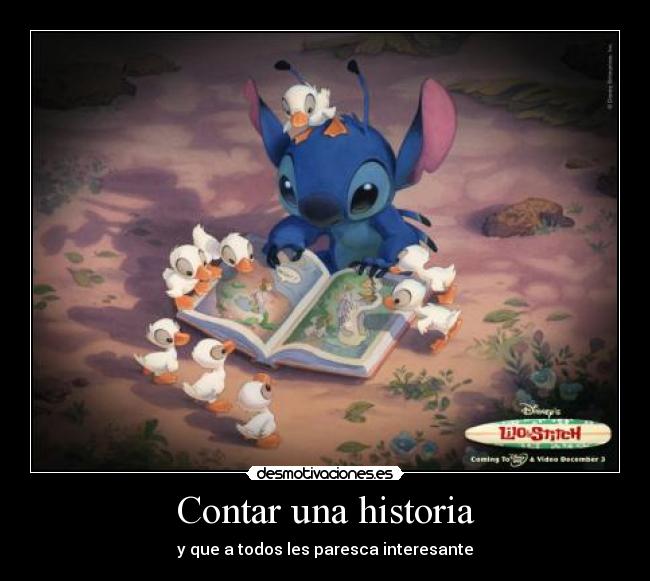 Contar una historia -