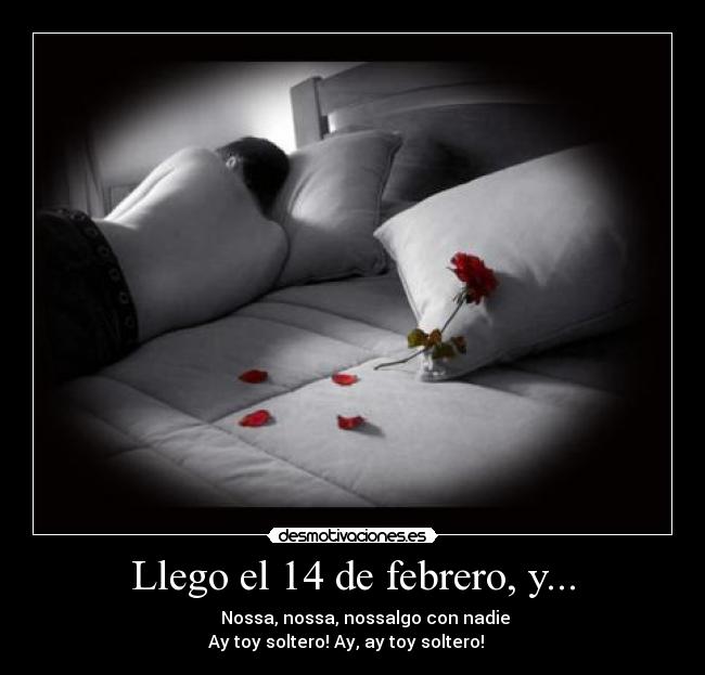 Llego el 14 de febrero, y... -
