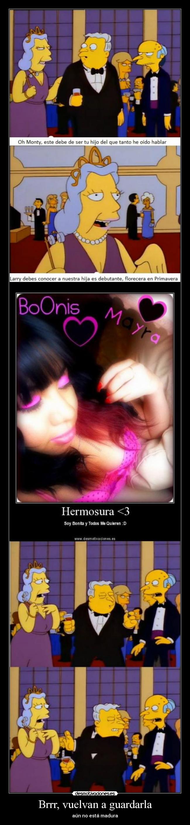 Brrr, vuelvan a guardarla - 