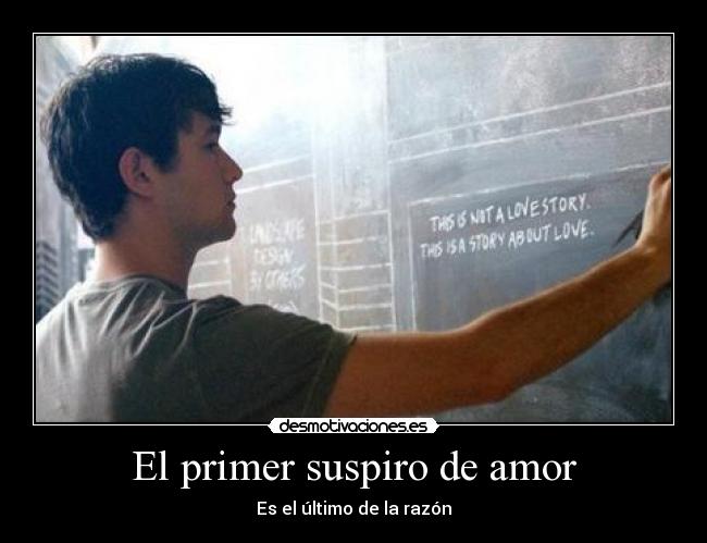 El primer suspiro de amor -