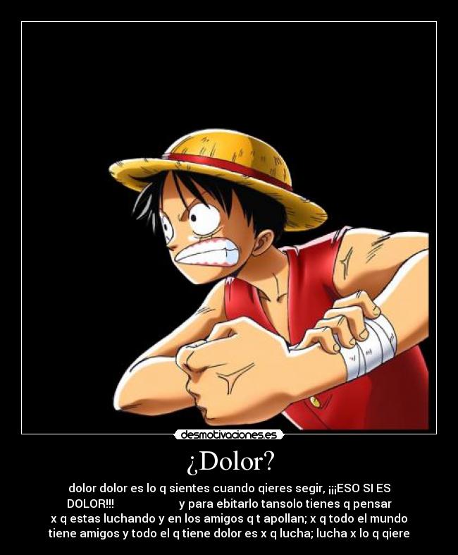 ¿Dolor? - 