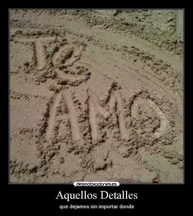 Aquellos Detalles - 