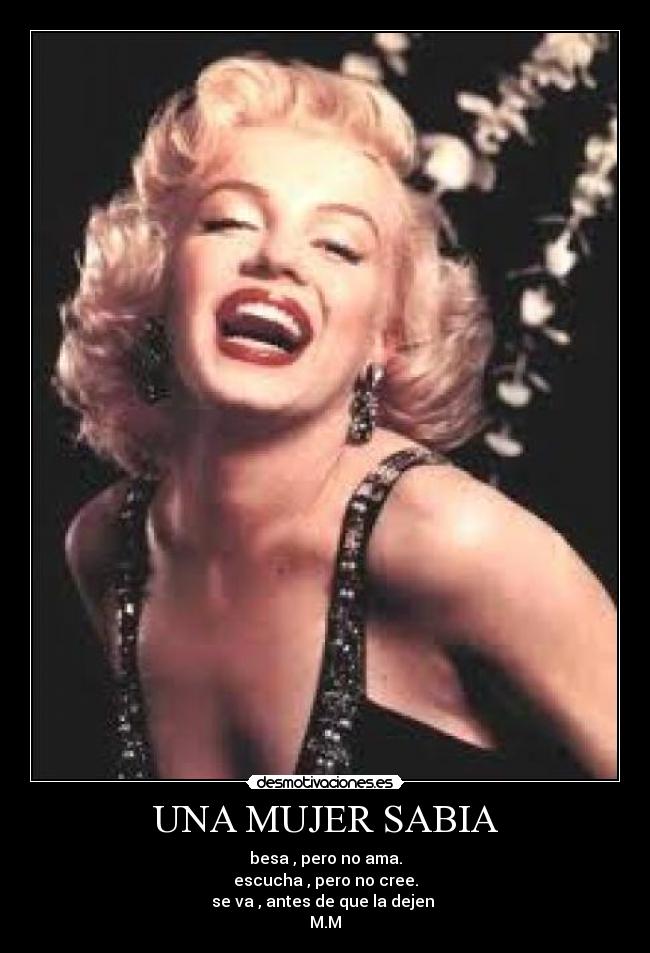 carteles mujer marylin monroe mujeres sexista desmotivaciones