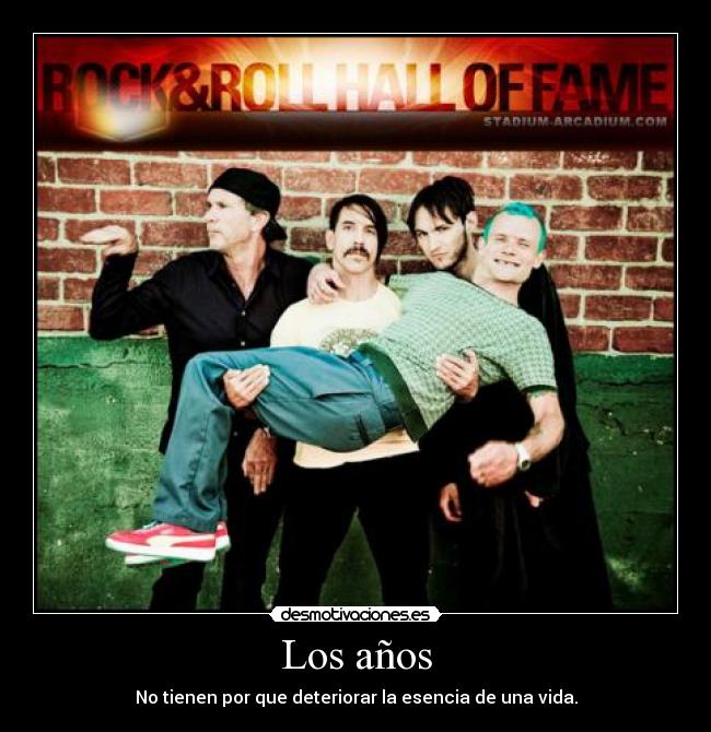 Los años - No tienen por que deteriorar la esencia de una vida.