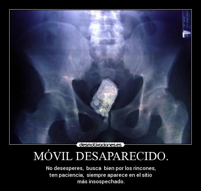 MÓVIL DESAPARECIDO. - 