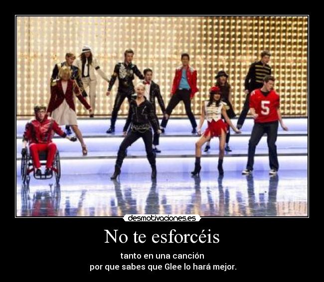carteles elenco glee aaaaaaaaaaaaaaaaaaaaaaa desmotivaciones