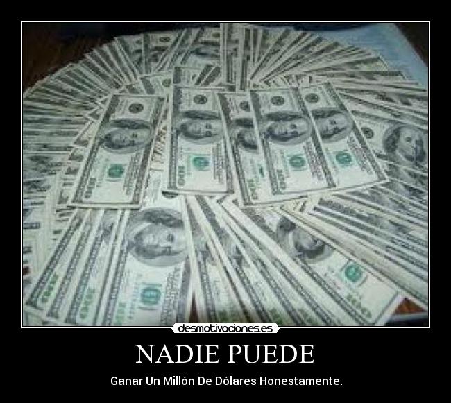 NADIE PUEDE -