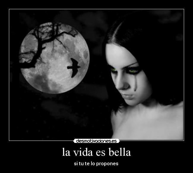 la vida es bella - si tu te lo propones