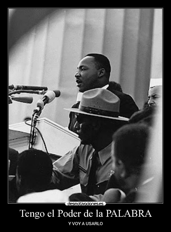 Tengo el Poder de la PALABRA - Y VOY A USARLO