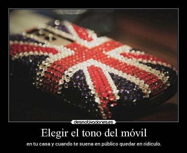 Elegir el tono del móvil - 