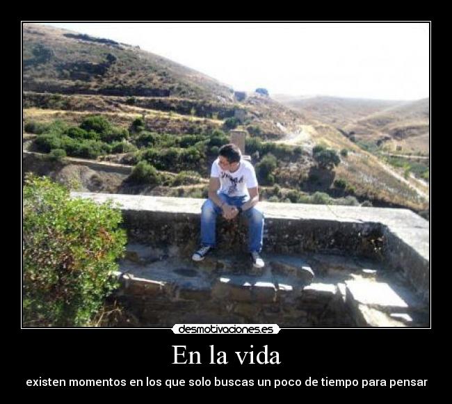 En la vida -