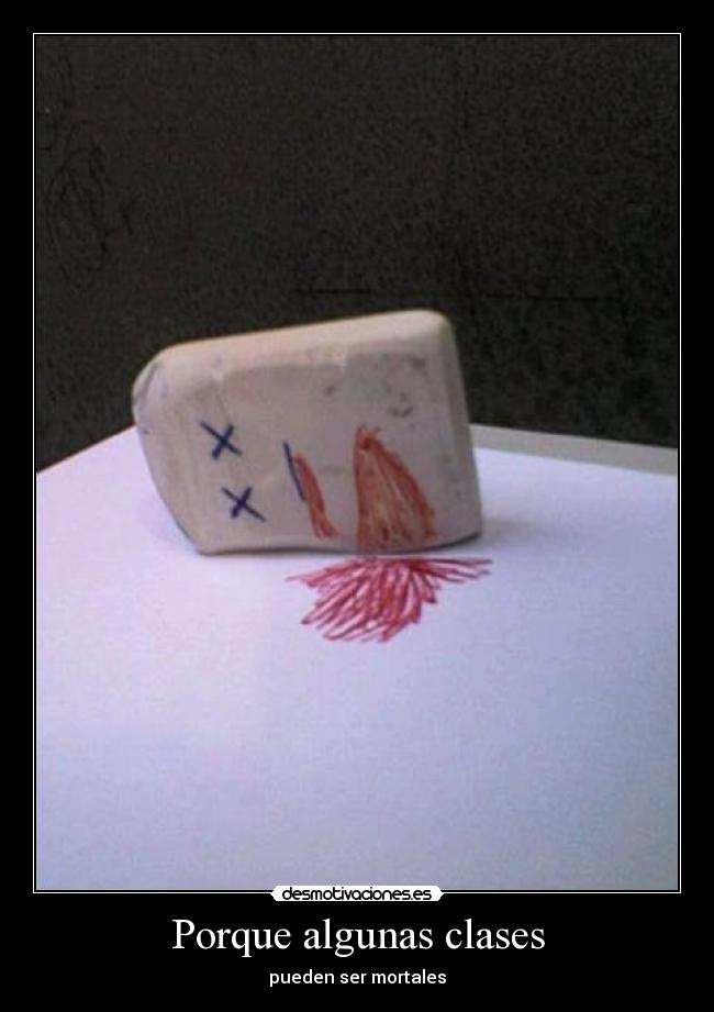 Porque algunas clases -