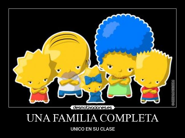 UNA FAMILIA COMPLETA - UNICO EN SU CLASE