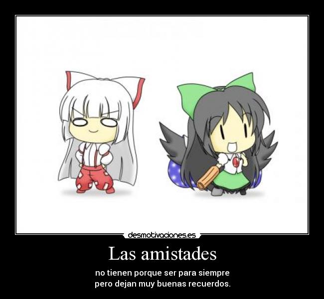 Las amistades -