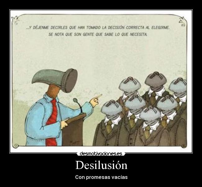 Desilusión -