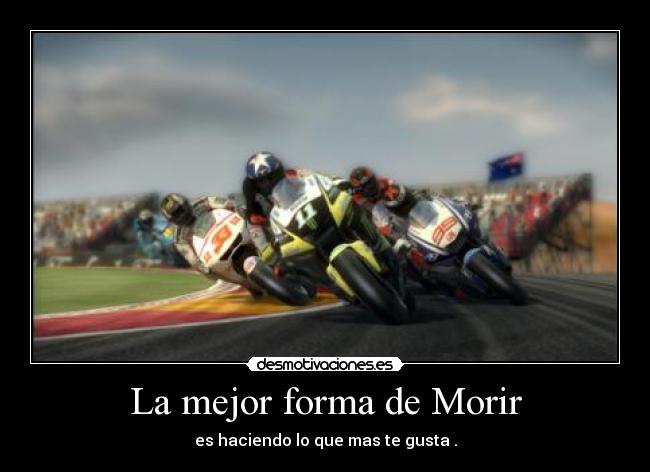 La mejor forma de Morir -