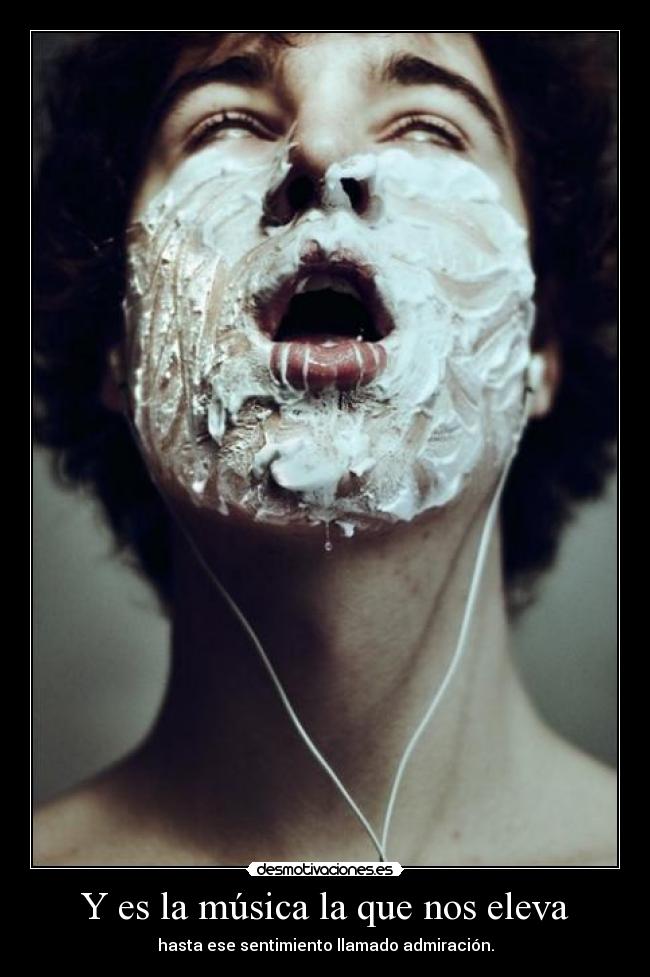 Y es la música la que nos eleva -