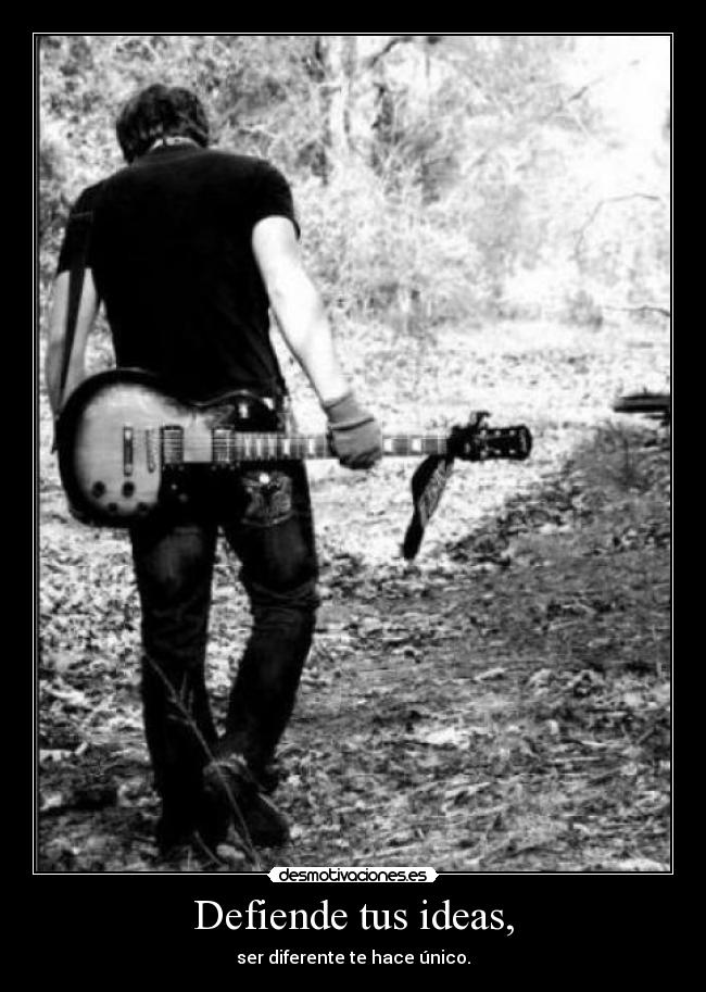 Defiende tus ideas, - 