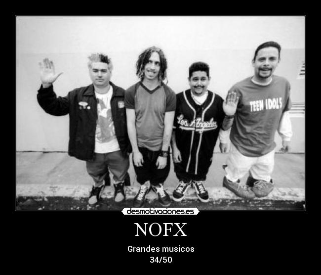 NOFX - Grandes musicos
34/50