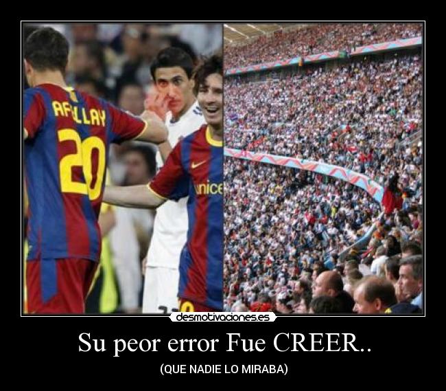 carteles peor error desmotivaciones