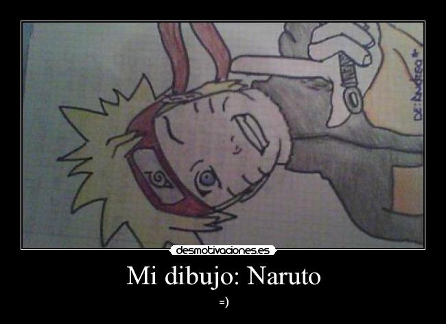 Mi dibujo: Naruto -
