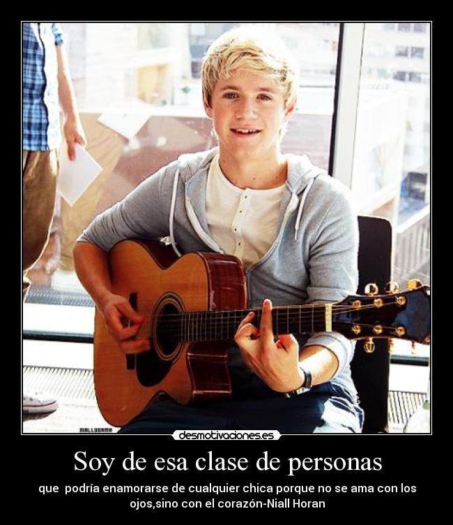 Soy de esa clase de personas - 