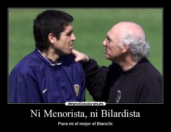 Ni Menorista, ni Bilardista - 