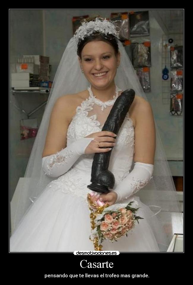 Casarte - pensando que te llevas el trofeo mas grande.