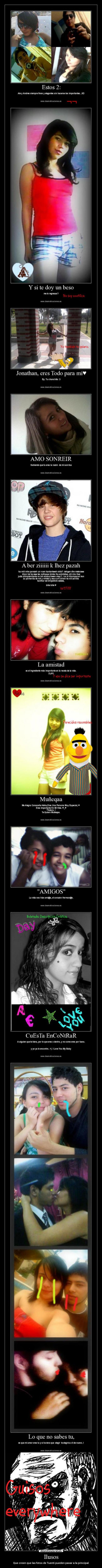 Ilusos - Que creen que las fotos de Tuenti pueden pasar a la principal.