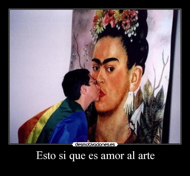 Esto si que es amor al arte -
