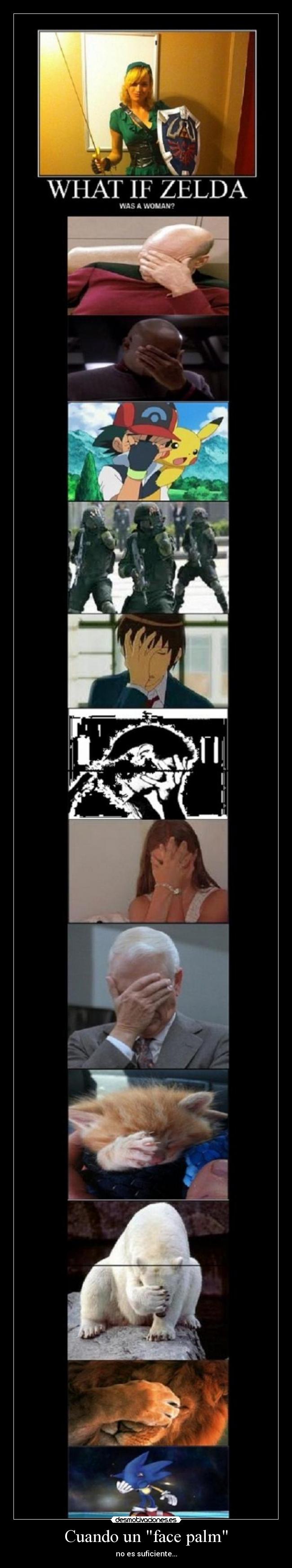 Cuando un face palm - no es suficiente...
