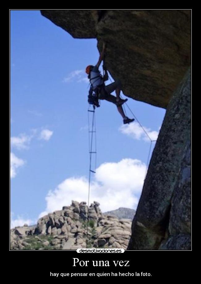 carteles escalando desmotivaciones