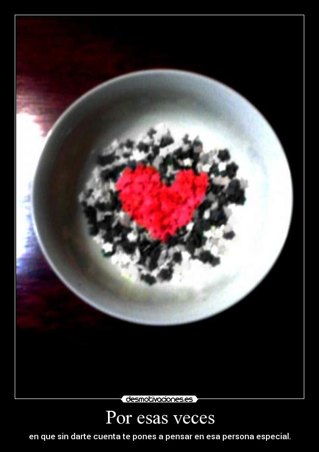 Por esas veces - 