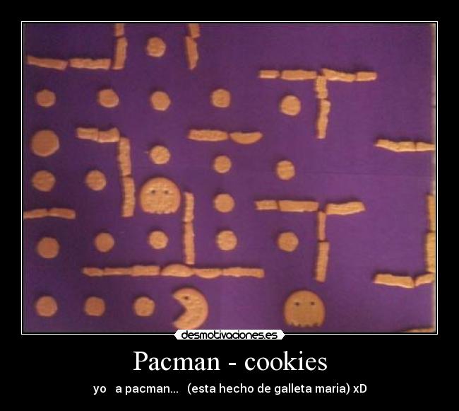 Pacman - cookies -