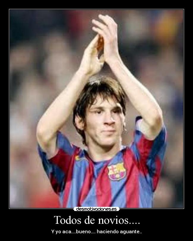 Todos de novios.... -