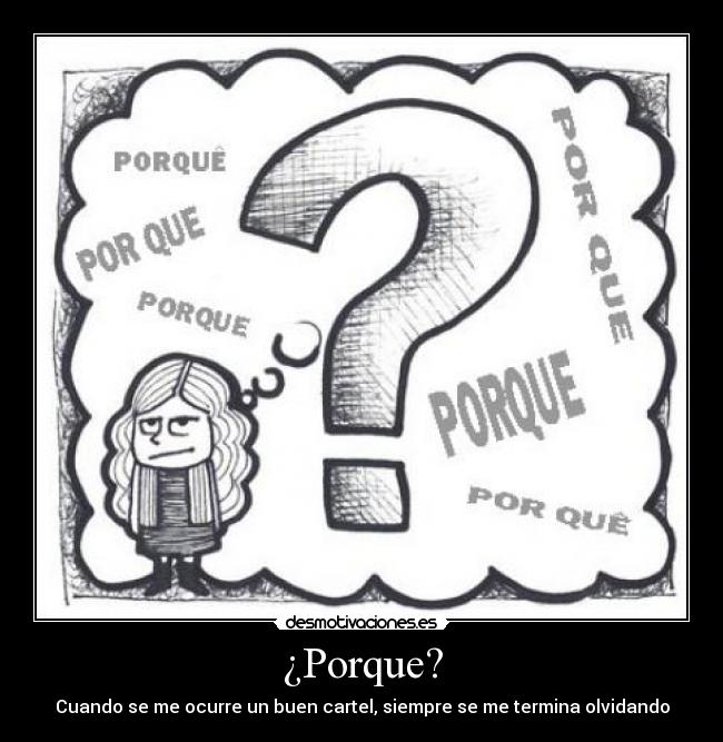 ¿Porque? - 
