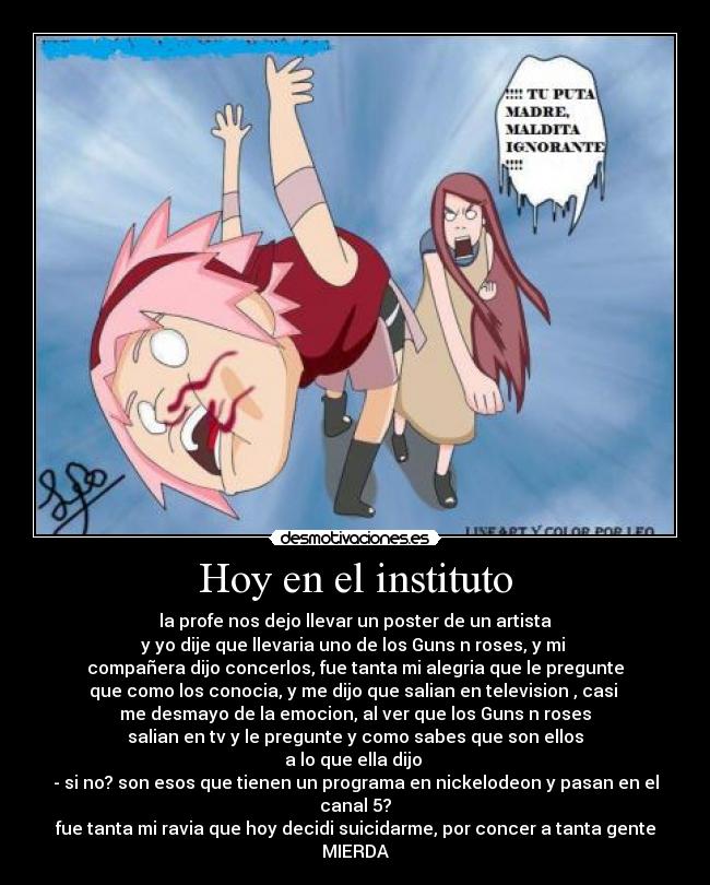 Hoy en el instituto - 