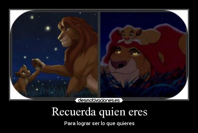 Recuerda quien eres - 