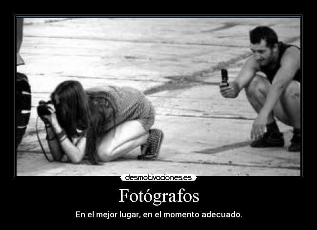 Fotógrafos - 