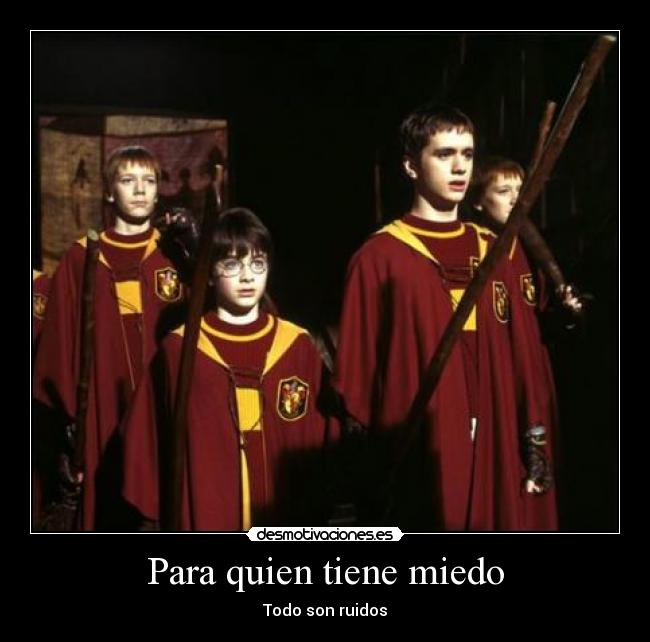 Para quien tiene miedo - Todo son ruidos