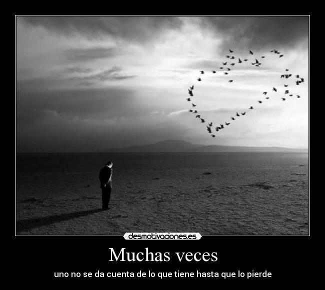 Muchas veces -