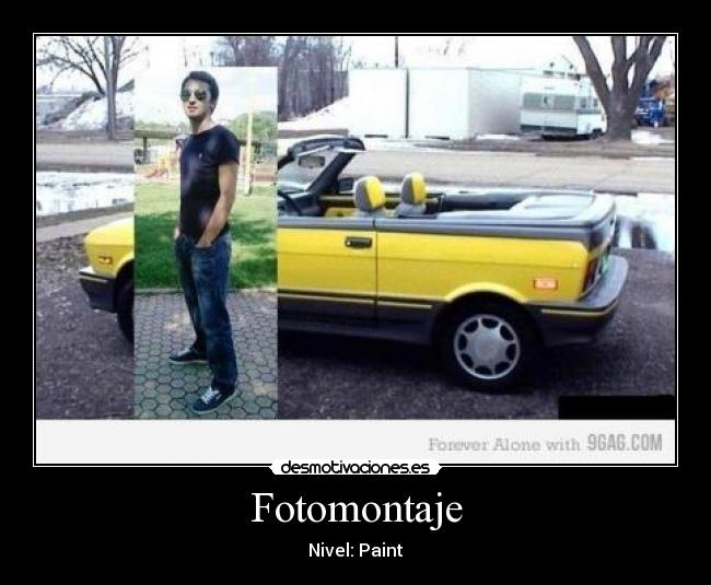 Fotomontaje - Nivel: Paint