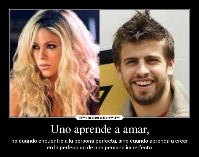 carteles uno aprende amar desmotivaciones