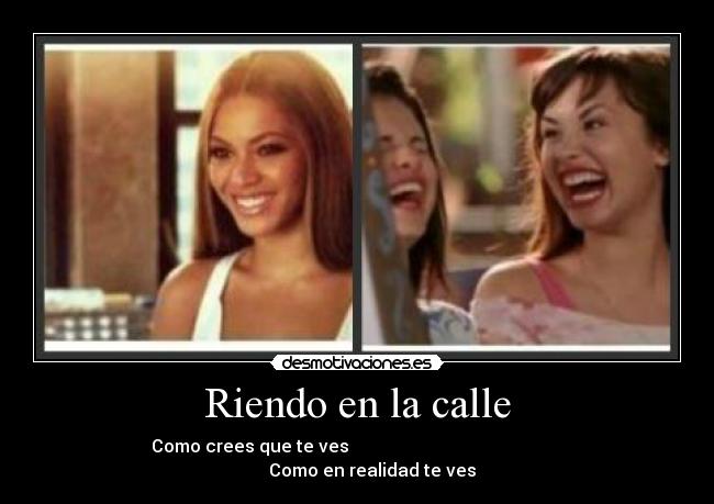 Riendo en la calle - 