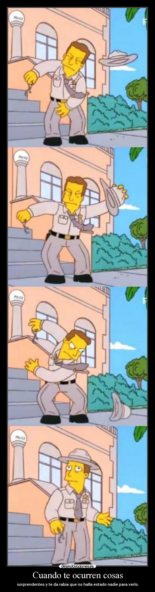 Cuando te ocurren cosas -