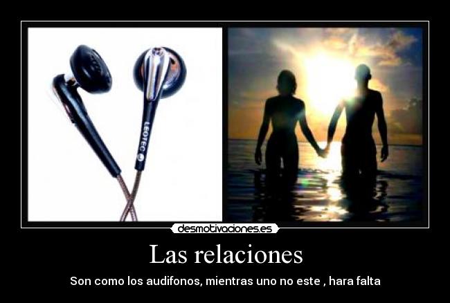Las relaciones -