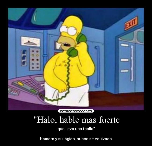 Halo, hable mas fuerte -